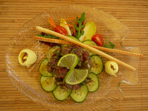 Les Fougères 2009 07 25 Tartare de Thon Tartare de Thon