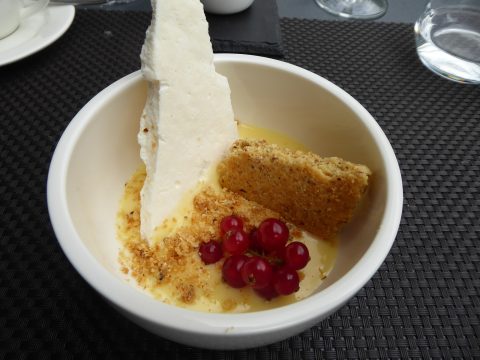 Restaurant Les Fougères, Lally sur Blonay Tarte au citron meringué revisitée