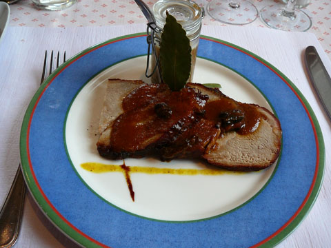 Longe de veau au goût de morilles Longe de veau au goût de morilles