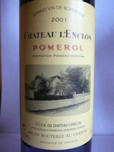 Château l'Enclos, Pomerol, 2001 Château l'Enclos, Pomerol, 2001