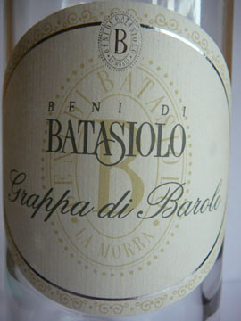 Grappa di Barolo, Batasiolo
