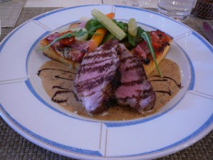 Carré de cochon laineux à la moutarde et vinaigre balsamique Carré de cochon laineux à la moutarde et vinaigre balsamique