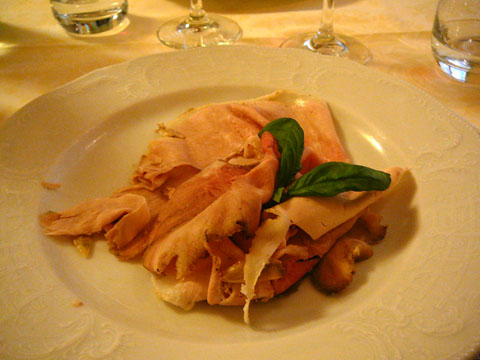 jambon rôti typique de Canale