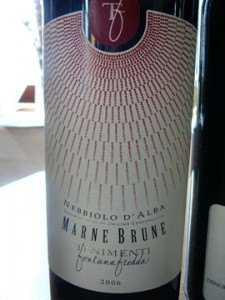 Marne Brune, Tenimenti Fontanafredda, Nebbiolo d'Alba, 2006 Marne Brune, Tenimenti Fontanafredda, Nebbiolo d'Alba, 2006