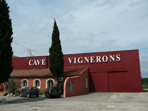 L'espace de dégustation des Vignerons de Roaix et Séguret L'espace de dégustation des Vignerons de Roaix et Séguret