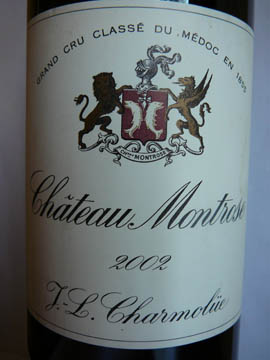 Château Montrose, Deuxième Cru Classé, Saint-Estèphe, 2002 Château Montrose, Deuxième Cru Classé, Saint-Estèphe, 2002