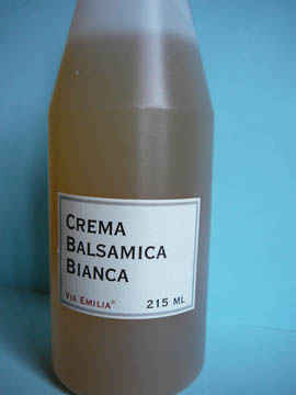 Crème Balsamique Blanche, Via Emilia Crème Balsamique Blanche, Via Emilia