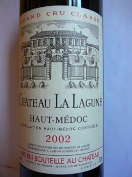 Château La Lagune, Troisième Grand Cru Classé, Haut-Médoc, 2002 Château La Lagune, Troisième Grand Cru Classé, Haut-Médoc, 2002