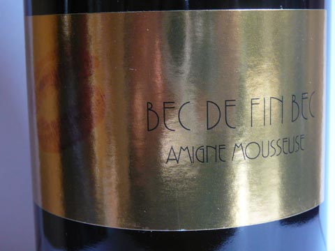 Bec de Fin Bec, Amigne Mousseuse, 2008