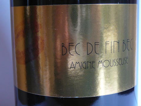 Bec de Fin Bec, Amigne Mousseuse, 2008 Bec de Fin Bec, Amigne Mousseuse, 2008
