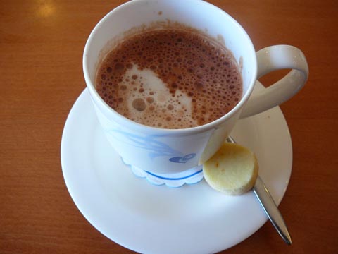 Chocolat Chaud Maison, Charly's, Gstaad Chocolat Chaud Maison, Charly's, Gstaad