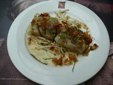 Ravioli vietnamiens à la vapeur Restaurant l'Indochine, Lausanne Ravioli vietnamiens à la vapeur