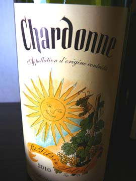 Le Fils du Soleil Chardonne 2010