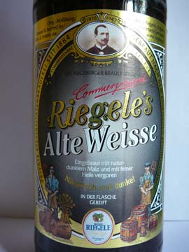Bière Riegele Alte Weisse Bière Riegele Alte Weisse