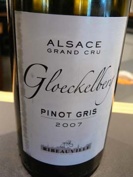 Pinot Gris Grand Cru Gloeckelberg 2007 Pinot Gris Grand Cru Gloeckelberg 2007