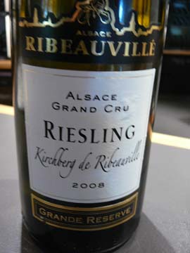 Riesling Grand Cru Kirchberg de Ribeauvillé 2008 Riesling Grand Cru Kirchberg de Ribeauvillé 2008