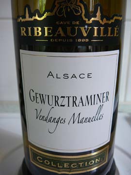 Gewurztraminer Collection, Cave de Ribeauvillé, 2010 Gewurztraminer Collection, Cave de Ribeauvillé, 2010