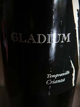 Gladium Tempranillo Crianza 2006 Gladium Tempranillo Crianza 2006