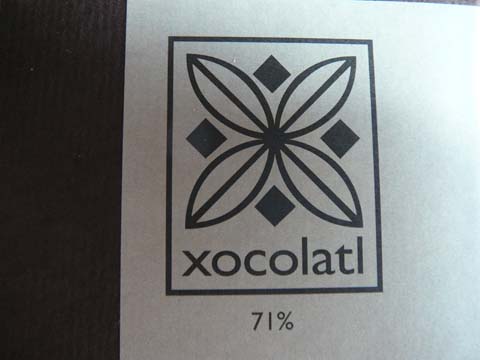Chocolat Xocolatl 71% Chocolat Xocolatl 71%
