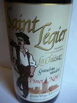 Pinot Noir, Saint-Légier, 2007 Pinot Noir, Saint-Légier, 2007