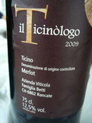 Il Ticinologo, Betti, 2009