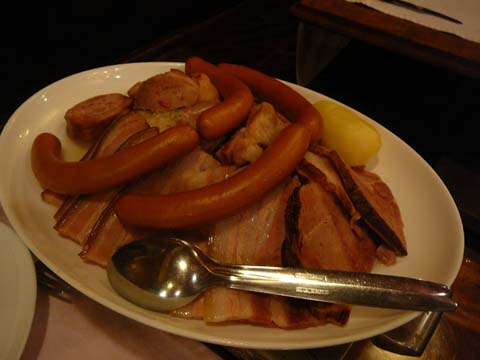 Choucroute royale pour deux personnes Choucroute royale pour deux personnes
