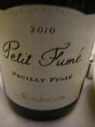 Pouilly-Fumé Petit Fumé Michel Redde 2010 Pouilly-Fumé Petit Fumé Michel Redde 2010