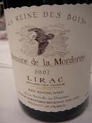 Domaine de la Mordorée, Lirac La Reine des Bois 2007