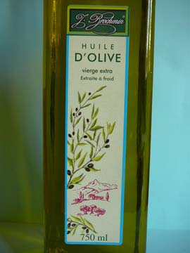 Huile d'olive vierge extra J. Brochenin Huile d'olive vierge extra J. Brochenin