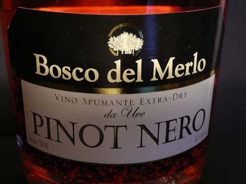Pinot Nero Rosato Extra-dry, Bosco del Merlo