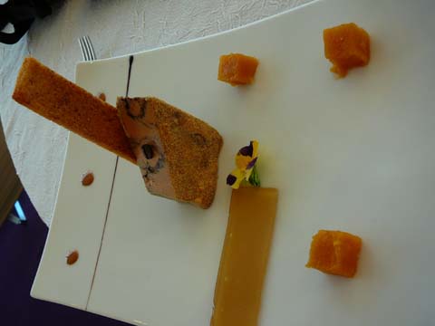Foie gras de canard au café