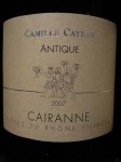 Cairanne Antique Rouge 2007 