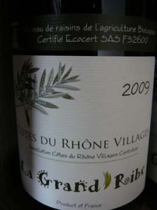 Domaine de la Grand'Ribe Villages 2009