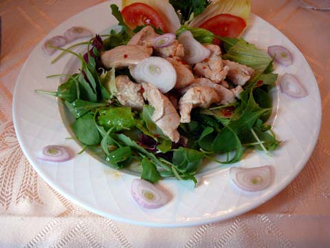 Salade au poulet à la mode thaï Salade au poulet à la mode thaï