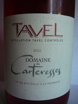 Tavel Domaine des Carteresses 2011