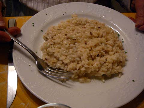 Risotto al radicchio Risotto al radicchio