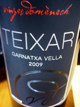 Teixar 2009, Montsant DO, Vinyes Domènech