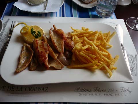 Filets de perche "meunière" Filets de perche "meunière"