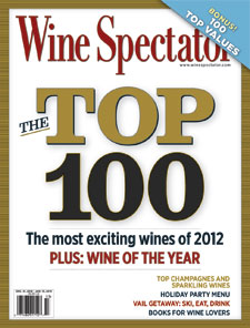Wine Spectator Top 100 2012