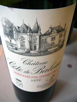Château Côte de Baleau, un Saint-Emilion Grand Cru