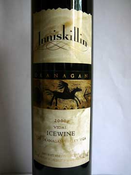 Inniskillin Vidal Ice Wine 2000