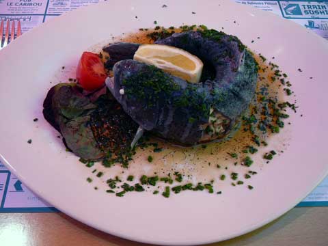 lac des joncs : Truite aux "vertes herbes" 