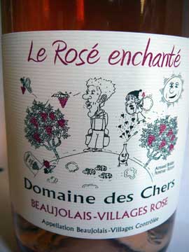 Le Rosé enchanté 2011, Domaine des Chers