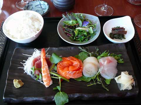 Plateau de sashimi