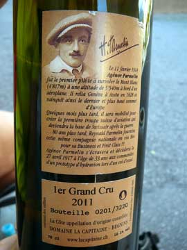 Premier Grand Cru 2011, Reynald Parmelin