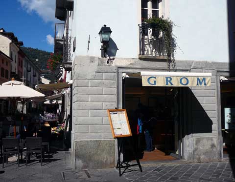 Glaces Grom - Aoste, Italie