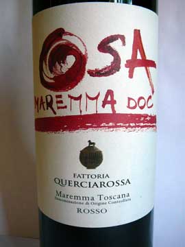 Fattoria Querciarossa OSA 2011