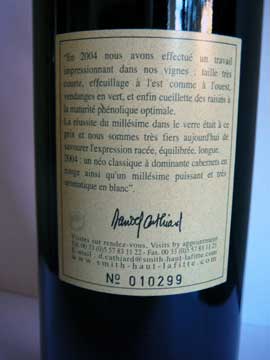 Château Smith Haut Lafitte 2004