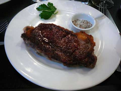 Entrecôte de boeuf charolais