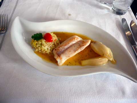 Filet de rascasse au safran